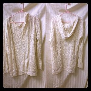 Mossimo Large Knit Cover up with hood